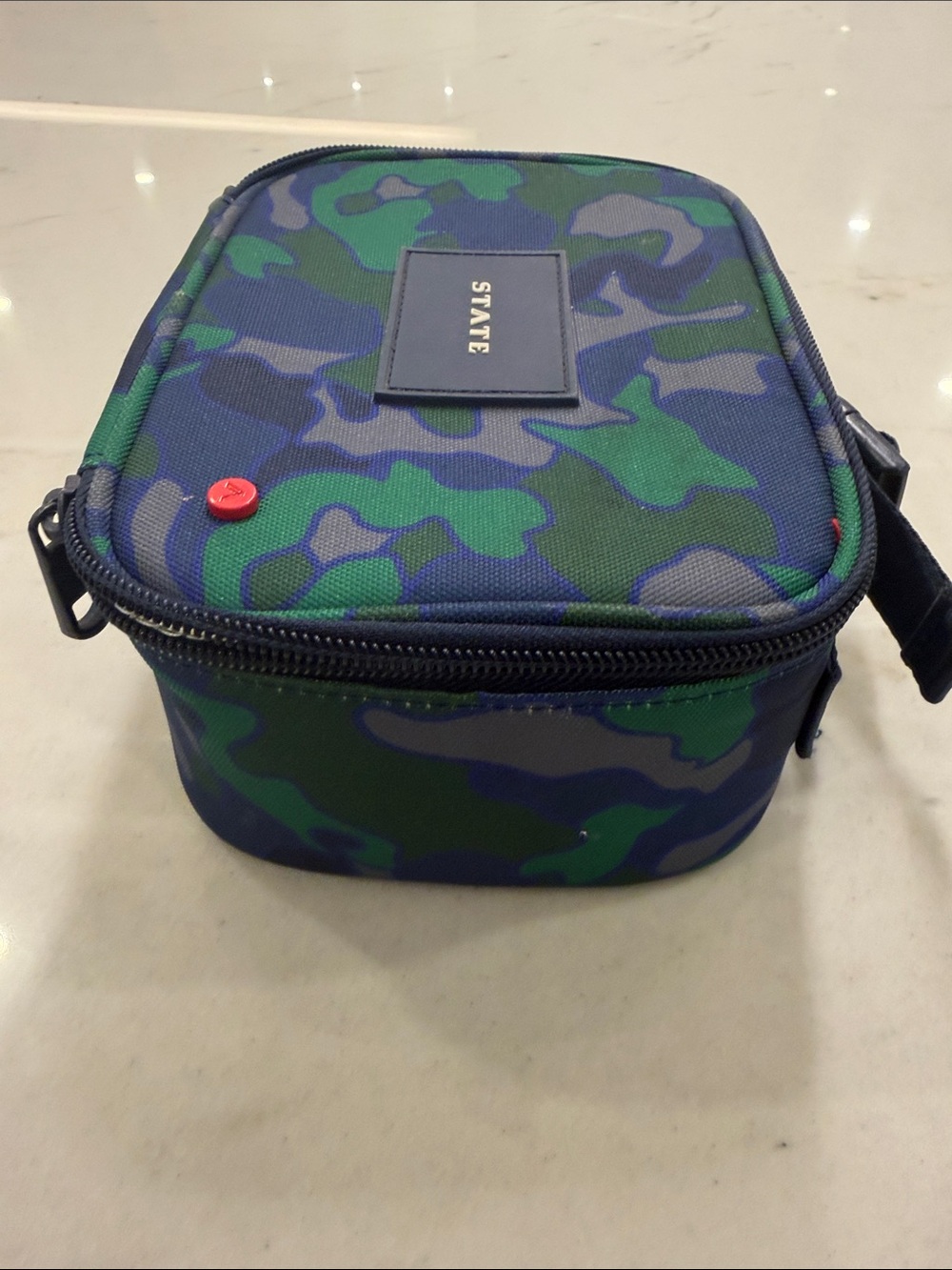 STATE Green and Blue Camo snack bag Rodgers - Picture 3 of 6